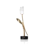 SLAMP Tulip Bærbar Lampe Transparent/ Svart Base