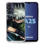 Cokitec Coque Renforcée pour Samsung Galaxy A25 5G Manga Naruto Kakashi