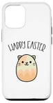 iPhone 12/12 Pro Funny Happy Easter Cat Egg Shaped Kawaii Otaku Anime Case