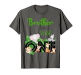 Brother of The Wild One | Zoo's Happy Birthday Jungle Animal T-Shirt