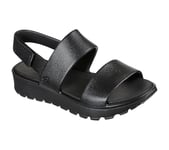 Skechers Women's 111054-BBK_39 Outdoor Sandals, Black, 6 UK