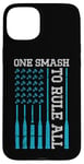 iPhone 15 Plus One Smash to Rule All Game Player USA Flag Case