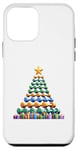 Coque pour iPhone 12 mini Christmas Tree Haltère Poids Haltérophile Gymnase