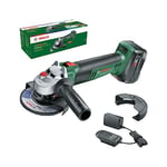 Bosch Home and Garden Cordless Small Angle Grinder UniversalGrind 18V-75 (for Grinding, Cutting, Brushing and Sanding of Various Materials;18 Volt System; 115mm Diameter; 1x 4.0Ah Battery and Charger)