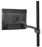 Chief Kontour K2P Single Arm Pole Monitor Mount - For Displays 10-32" - Black monteringskomponent - for LCD-skjerm - halvglanssvart