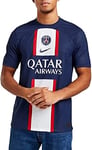 Nike PSG DX2694-411 M NK DF STAD JSY SS HM T-Shirt Homme Midnight Navy/University Red Taille XL