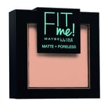 Maybelline New-York - Poudre Compacte Fit Me Matte & Poreless - Peaux normales à grasses - 130 Beige Chamois - 9 g