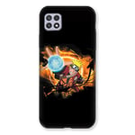 Cokitec Coque pour Samsung Galaxy A22 5G Manga Naruto Noir