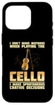 iPhone 16 Pro Cello Instrument Funny Playing Musical Lesson Case