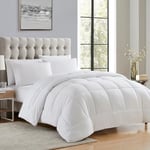 Sweet Home Collection Ultra Soft Down Alternative Set & Luxurious Bed Sheets, Polyester, White, Queen