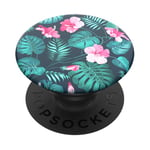 PopSockets: PopGrip Expanding Stand and Grip with a Swappable Top for Phones & Tablets - Hibiscus