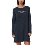 Marc O Polo Longsleeve Dress Marin bomull X-Large Dam