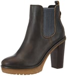 Tommy Jeans Femme C1385leo 1a Bottines Chelsea, Noir 990, 39 EU