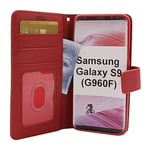 New Standcase Wallet Samsung Galaxy S9 (G960F) (Röd)