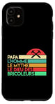 Coque pour iPhone 11 Fete des peres humour réparer bricoler papa bricolage outils