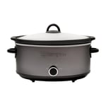 Westinghouse 6.5L Slow Cooker Black Stainless WHSC08KS