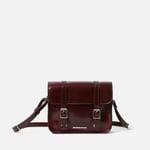 Dr. Martens Women's 7  Oxford Rub Off Satchel - Cherry Vegan