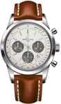 Breitling Watch Transocean Chronograph Leather Tang Type