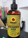 Tropic Isle Living Jamaican Black Castor Oil - Plastic PET Bottle 237Ml For Hair