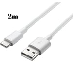 Cable pour Huawei P30 / P30 LITE / P30 PRO / P20 / P20 LITE / P20 PRO / P10 / P9 / MATE 20 / MATE 10 / HONOR VIEW 20 / HONOR VIEW 10 / HONOR PLAY - Cable Chargeur USB-C 2 Metres [Phonillico]