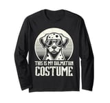 This Is My Dalmatian Costume Dalmatians Dally Dog Dal Long Sleeve T-Shirt