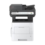 KYOCERA ECOSYS MA6000ifx All-in-One Monochrome Laser Printer (Print/Copy/Scan/Fax), 62 ppm, Up to Fine 1200 dpi, Gigabit Ethernet HyPAS Capable, 7 inch Touchscreen Panel, 512 MB