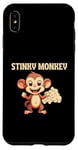 Coque pour iPhone XS Max Stinky Monkey Farts Funny Kids Men Women