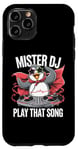 iPhone 11 Pro Funny Penguin DJ Mister DJ Play That Song Youth & Adults Case