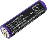 Kompatibelt med Moser Wahl 1884 Li+Pro, 3.2V, 1800 mAh