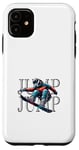 Coque pour iPhone 11 Snowboard freestyle freeride sports d'hiver en poudreuse