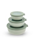 Mepal - Cirqula Low Bowl Set​ of 3 - Nordic Sage