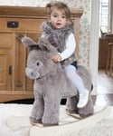 Rocking Horse Little Bird Told Me Norbert Donkey Brown Sit Ride On 12m+ Box