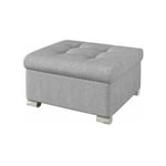 Mobilier1 - Pouf Comfivo 115, Tatum 279, 41x68x70cm, Diamètre: 0, Tapisserie, Pieds: Plastique, 0