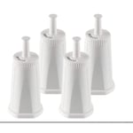 Sage Kaffebryggare Vattenfilter, Sage Barista Express Filter Kompatibel med Bes008/bes810/ses875/ses880/ses9890/ses990 (4-pack)