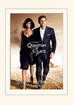 Pyramid International James Bond (Quantum of Solace One-Sheet) -Mounted Print Memorabilia 30 x 40cm, Paper, Multicoloured, 30 x 40 x 1.3 cm