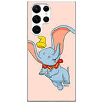 ERT GROUP Coque de téléphone Portable pour Samsung S22 Ultra Original et sous Licence Officielle Disney Motif Dumbo 015 Parfaitement adapté à la Forme du téléphone Portable, Coque en TPU