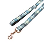 Croci Laisse pour Chien Edinburgh Bleu 120 cm x 20 mm