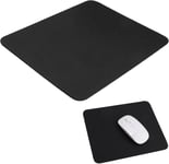 Tapis De Souris-240 X 200 Mm-Noir-Tapis De Souris De Jeu-Imperméable Et Antidérapant-Fond En Caoutchouc-Accessoire De Bureau Pour Pc,Ordinateur Portable,Ordinateur