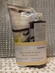 Korres The Vanilla Blossom Body Collection Body Cleanser 250ml & Body Milk 200ml