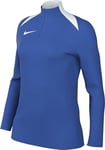 Nike FD7669-467 Dri-FIT Academy Pro 24 Drill Top K Sweatshirt Women's Royal Blue/Royal Blue/White/White Size L