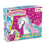 CRAZE DIAMONDZ - Diamond Painting Kit Licorne, Peinture Diamant 5D Tableau 25x35cm, Broderie Diamant DIY, LICORNE 25x35cm