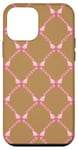 Coque pour iPhone 12 mini étui pro max couleur désert mignon rose floral avec papillon