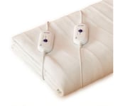 SILENTNIGHT Yours & Mine Dual Control Electric Blanket - King-size