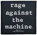 Rage Against The Machine Rage Against The Machine Patch black white