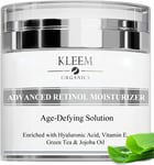 KLEEM ORGANICS Retinol Face Cream with Hyaluronic Acid & Vitamin E, 50 millilit