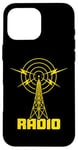 Coque pour iPhone 16 Pro Max Antenne ondes radio - Ham Radio et ondes courtes