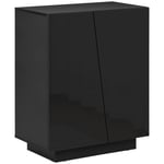 Storage Cabinet for Bedroom High Gloss Sideboard for Living Room