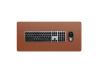 Satechi Vegan-Leather Premium Desk Mat - Brown