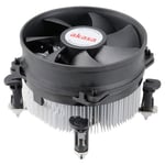 Akasa AK-CC7108EP01 CPU Cooler, 1x 92mm Fan, 600-3000RPM, 4-Pin PWM, Aluminium F