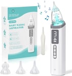 Odies Nasal Aspirator for Baby,Baby Nasal Aspirator,Rechargeable Nose Suction 3